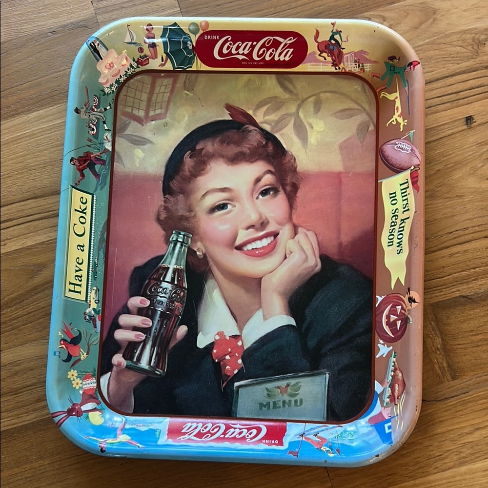 Vintage Coca Cola Tray